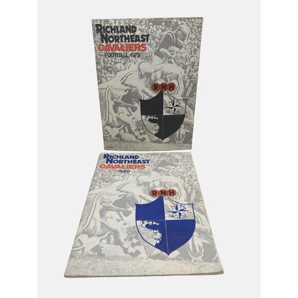 Richland Northeast Cavaliers 1979 & 1980 Football Programs High School Columbia - Picture 1 of 10
